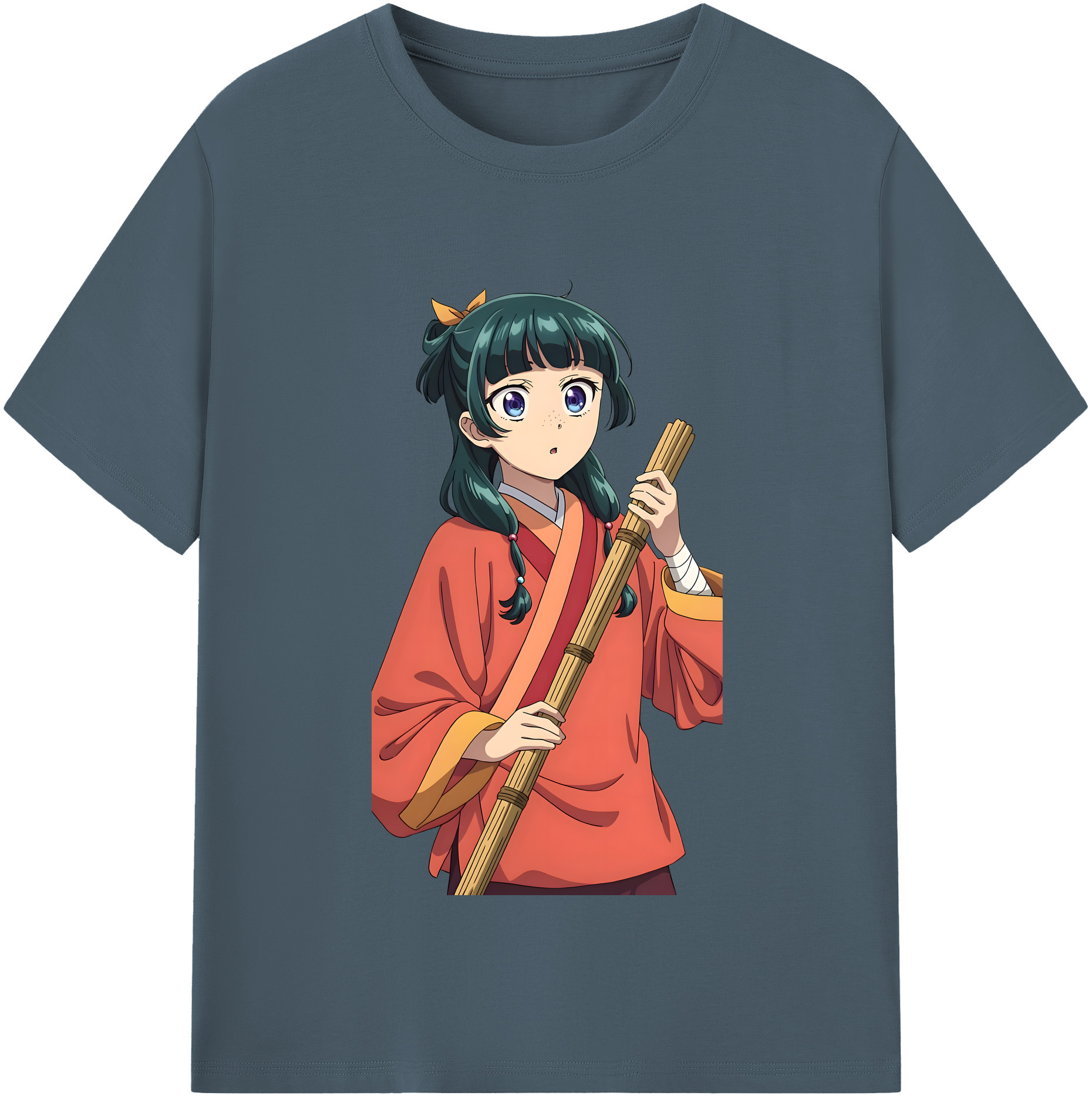 （画像用） 薬屋のひとりごと The Apothecary Diaries 綿100％半袖Tシャツ（フロントプリント）